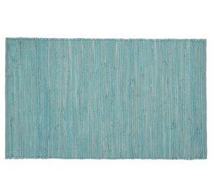 Alfombra Chindy silver blue 55x85 cm
