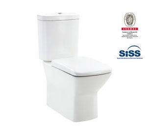 Sanitario 30 cm Dual flush asiento cierre suave Van rijn 2 piezas