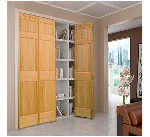 Puerta para clóset 3 paneles Bifold pino radiata 61x200 cm