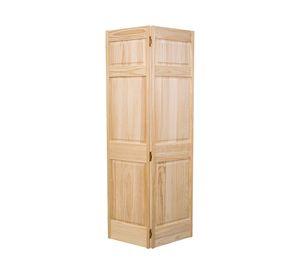 Puerta para clóset 3 paneles Bifold pino radiata 76x200 cm