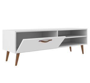 Rack TV 50" Miami blanco