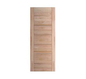 Puerta de lenga Toscana madera 90x200 cm natural
