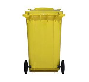 Basurero 360L amarillo