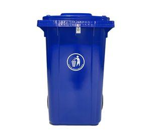 Basurero 360L azul
