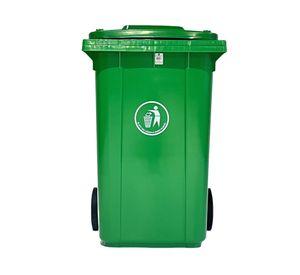 Basurero 360L verde