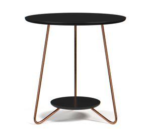 Mesa centro + mesa lateral Liz negro