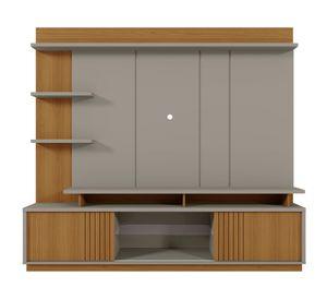 Centro entretenimiento 65" Vinhedos café/beige