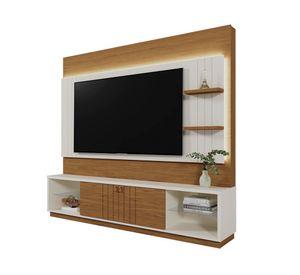 Centro entretenimiento 65" Guiaba café/off white