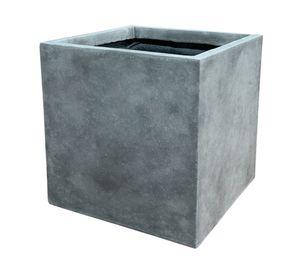 Macetero Patagonia gris 25x25x25 cm