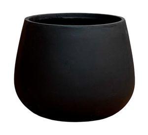 Macetero Aysén negro 35x46x46 cm
