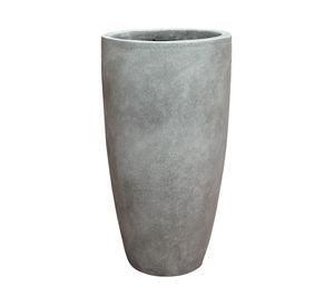 Macetero Lauca gris 80x44x44 cm