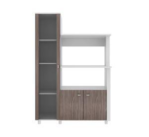 Mueble cocina BL3304 blanco/carvalho 142.5x96.5x41.8 cm