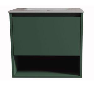 Mueble lavamanos Delfos forest 55x62x47.5 cm