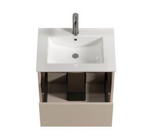 Mueble lavamanos Nepal beige 50x60x47 cm + lavamanos