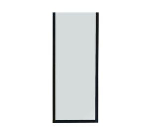 Espejo 125.6x34 cm pared alto negro