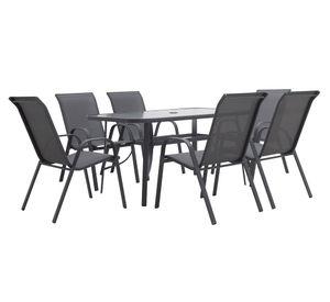 Set comedor exterior Copaiba 6 personas