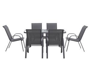 Set comedor exterior Copaiba 6 personas