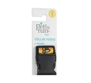 Collar perro L Abejitas