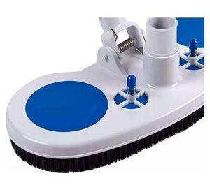 Carro limpia fondo piscinas 33x23x10 cm válvula blanco