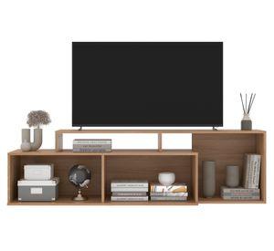 Rack TV 50" Oak café/off white