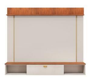 Panel TV 70" Iza beige/café 152x176.5x37 cm