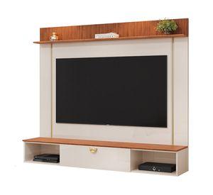 Panel TV 70" Iza beige/café 152x176.5x37 cm