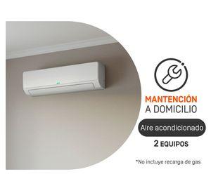 Mantención de 2 equipos de Aire Acondicionado