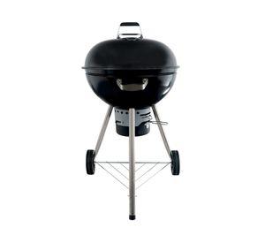 Parrilla a carbón Kettle negro