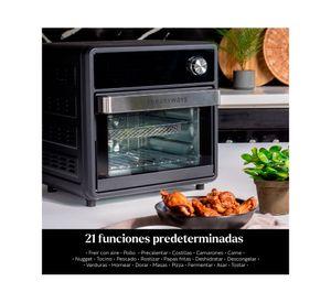 Freidora de aire Air Fryer crunch negro 15 lt