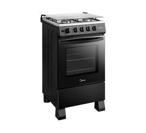 Cocina MFO-MG20TCSSLBK 4 quemadores gas licuado/natural