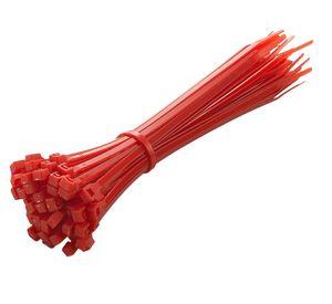Amarra rojo 4.8x200 mm 100 unidades