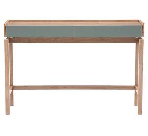 Arrimo rectangular Barcelona 80x120x35 cm verde/roble
