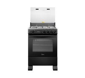 Cocina MFO-MG24TCSSLBK 4 quemadores gas licuado/natural