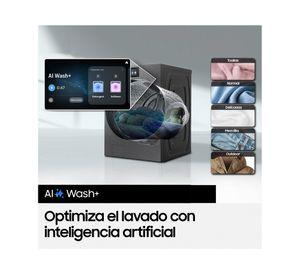 Lavadora WF90F25ADSZS Bespoke AI carga frontal 25 kg gris
