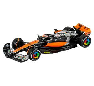 Auto de colección MC Laren 81 naranjo