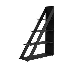 Biblioteca diagonal Lorain 150x105x34.9 cm wengue