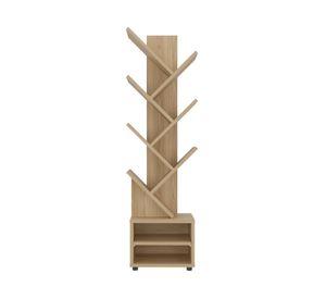 Librero Kingstree fresno europeo 116.1x30.5x21 cm