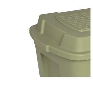 Baúl verde polipropileno 140 lt