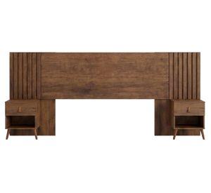 Respaldo adaptable Ripade caramelo 106x160x47 cm