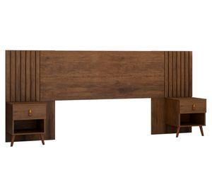 Respaldo adaptable Ripade caramelo 106x160x47 cm