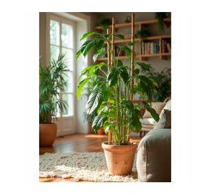 Tutor bambú para plantas 120 cm 5 un.