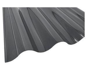 Polionda PVC no traslucido gris 0.7 mm 81x366 cm