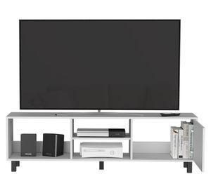 Rack TV Túnez 65" blanco