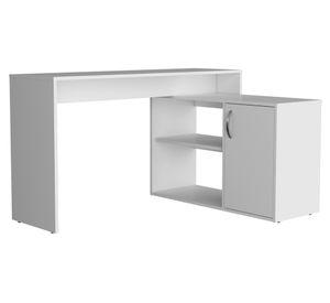 Escritorio en L Axis Eco blanco 71x125x90 cm
