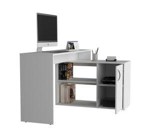 Escritorio en L Axis Eco blanco 71x125x90 cm