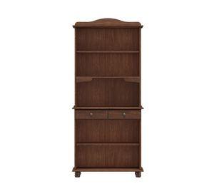 Vitrina Santa Fe caoba 197x88x43 cm
