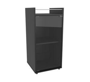 Bar bajo Theba 81.3x38.1x37.6 cm wengue