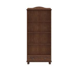 Vitrina Santa Fe caoba 193x85x35 cm