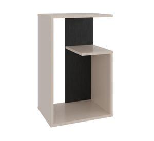 Mesa lateral Adel capri/wengue 63.4x39.8x30 cm