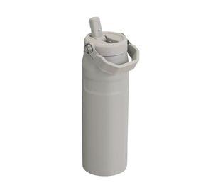 Botella térmica Flip Straw Aerolight gris 710 ml